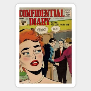 Confidential Diary Sticker